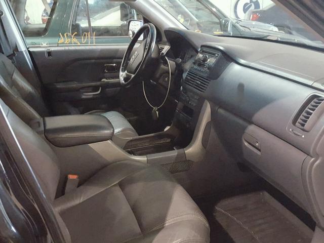 2HKYF18543H593943 - 2003 HONDA PILOT EXL BLACK photo 5