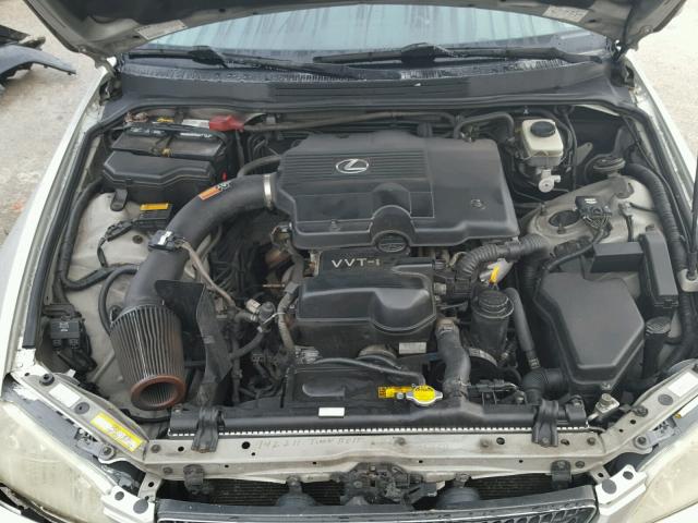 JTHBD192930067061 - 2003 LEXUS IS 300 GRAY photo 7