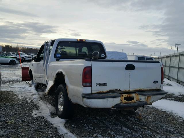 1FTNW21L73EB21379 - 2003 FORD F250 SUPER WHITE photo 3