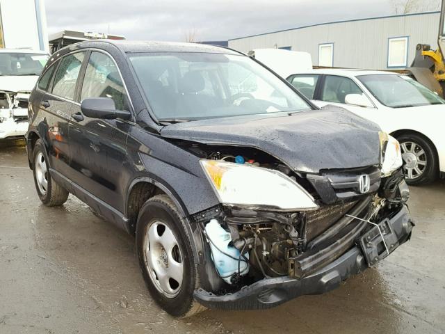 5J6RE48319L063788 - 2009 HONDA CR-V LX BLACK photo 1