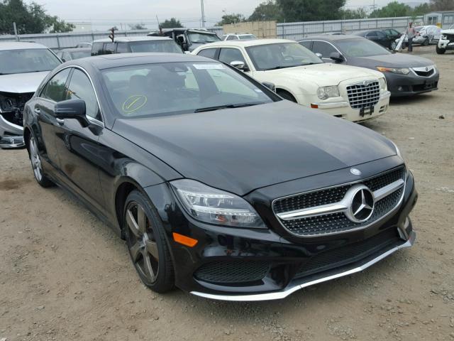 WDDLJ6FB0FA142783 - 2015 MERCEDES-BENZ CLS 400 BLACK photo 1