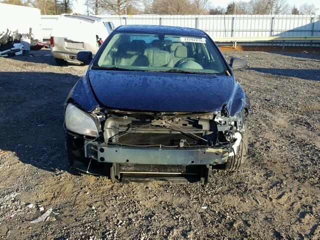 1G1ZG57B284231812 - 2008 CHEVROLET MALIBU LS BLUE photo 9