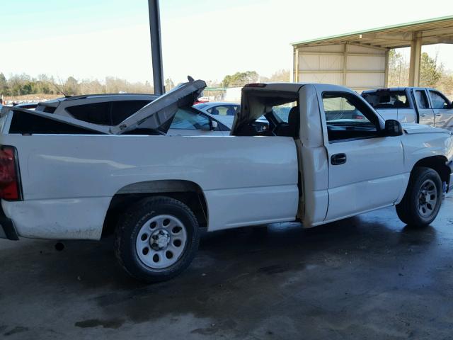 1GCEC14V76E202838 - 2006 CHEVROLET SILVERADO WHITE photo 10