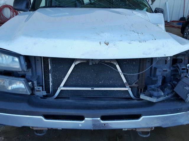 1GCEC14V76E202838 - 2006 CHEVROLET SILVERADO WHITE photo 7