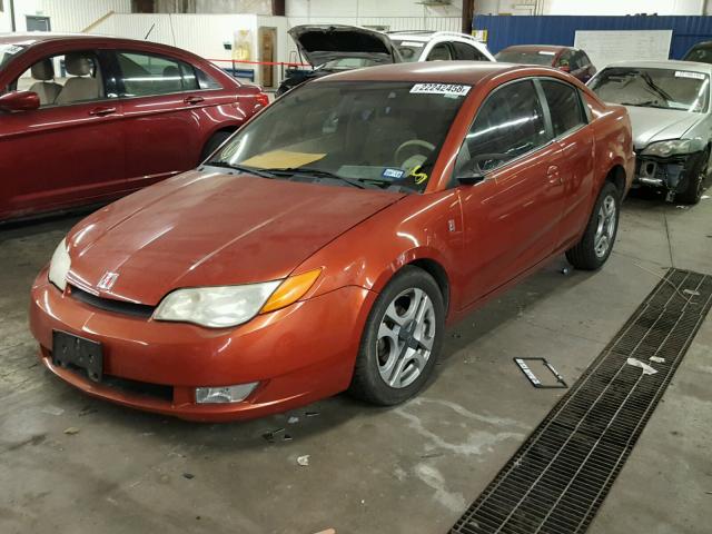 1G8AW14F23Z154940 - 2003 SATURN ION LEVEL ORANGE photo 2