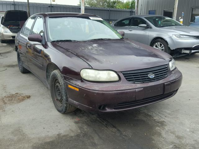 1G1ND52T0X6255827 - 1999 CHEVROLET MALIBU MAROON photo 1