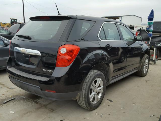 2GNALBEK2D6295575 - 2013 CHEVROLET EQUINOX LS BLACK photo 4