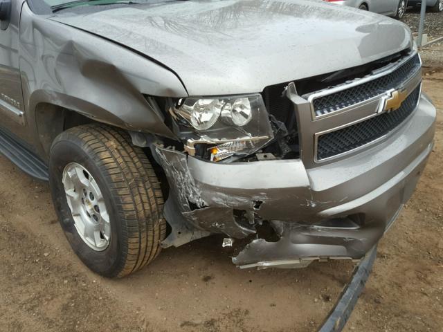 1GNEC13J67R120180 - 2007 CHEVROLET TAHOE C150 GRAY photo 9