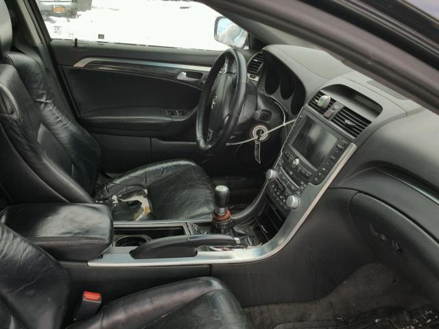 19UUA65556A067509 - 2006 ACURA 3.2TL BLACK photo 5