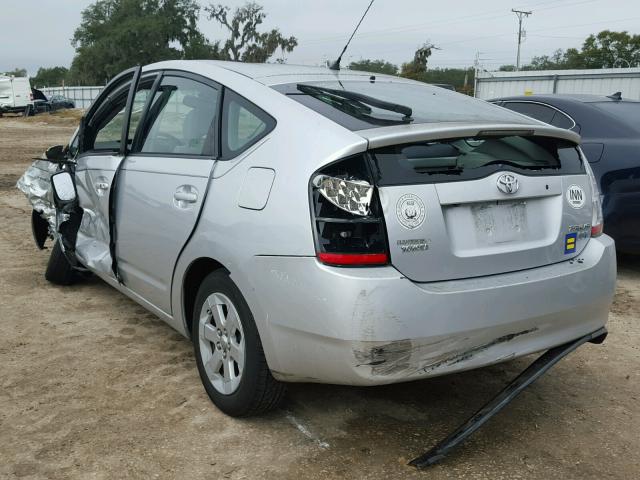 JTDKB20U597858408 - 2009 TOYOTA PRIUS SILVER photo 3