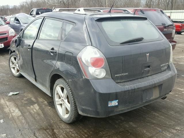 5Y2SM67059Z465338 - 2009 PONTIAC VIBE BLACK photo 3