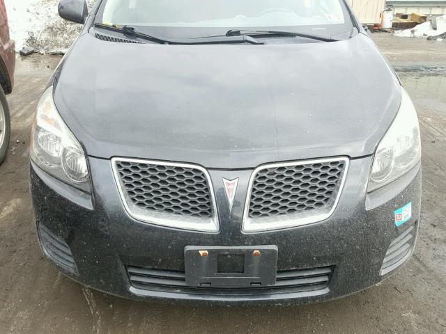 5Y2SM67059Z465338 - 2009 PONTIAC VIBE BLACK photo 7