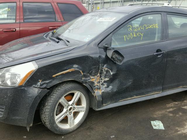 5Y2SM67059Z465338 - 2009 PONTIAC VIBE BLACK photo 9