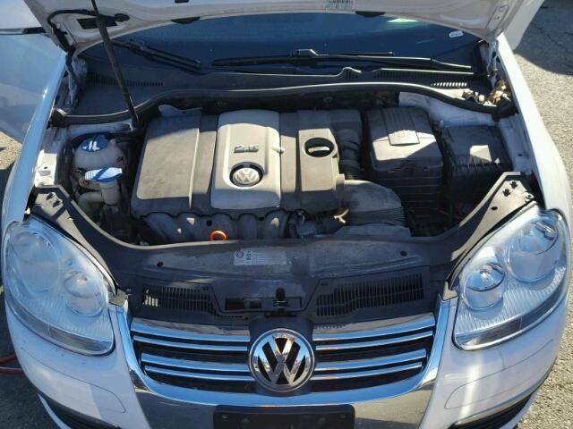 3VWRZ71K49M133017 - 2009 VOLKSWAGEN JETTA SE WHITE photo 7