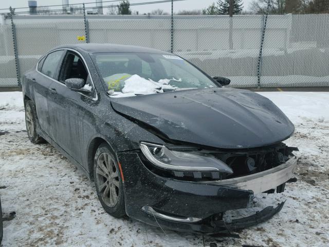 1C3CCCAB2FN735813 - 2015 CHRYSLER 200 LIMITE BLACK photo 1