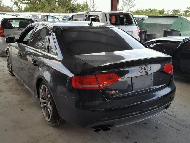 WAUBGAFL0CA093321 - 2012 AUDI S4 PREMIUM BLACK photo 3