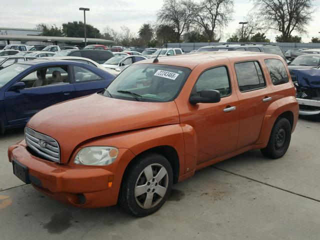 3GNDA13DX6S674992 - 2006 CHEVROLET HHR LS ORANGE photo 2