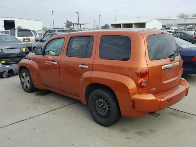 3GNDA13DX6S674992 - 2006 CHEVROLET HHR LS ORANGE photo 3
