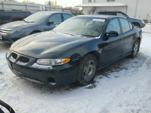 1G2WP52K7WF215905 - 1998 PONTIAC GRAND PRIX GREEN photo 2