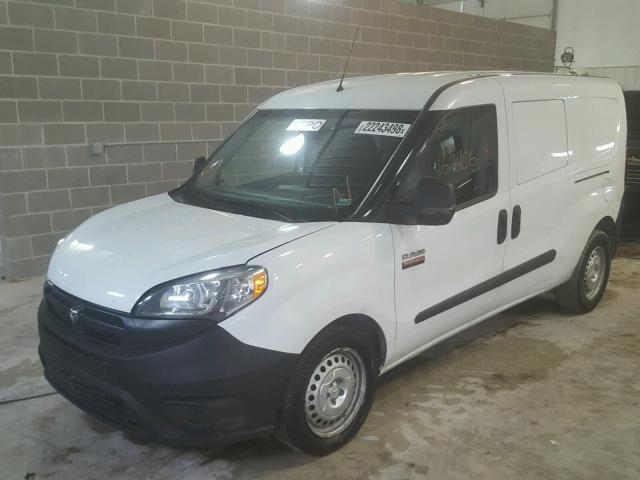 ZFBERFAT3G6B45540 - 2016 RAM PROMASTER WHITE photo 2