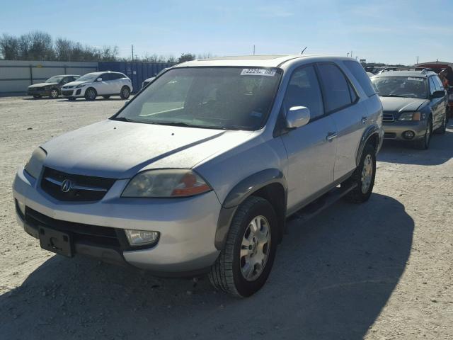 2HNYD18211H518211 - 2001 ACURA MDX SILVER photo 2