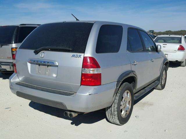 2HNYD18211H518211 - 2001 ACURA MDX SILVER photo 4