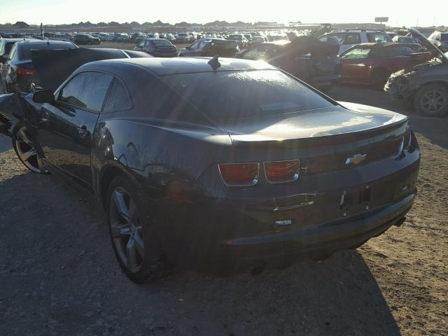 2G1FC1E3XC9184795 - 2012 CHEVROLET CAMARO LT CHARCOAL photo 3