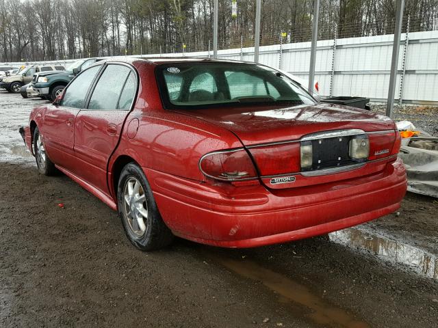 1G4HR54KX3U189198 - 2003 BUICK LESABRE LI MAROON photo 3