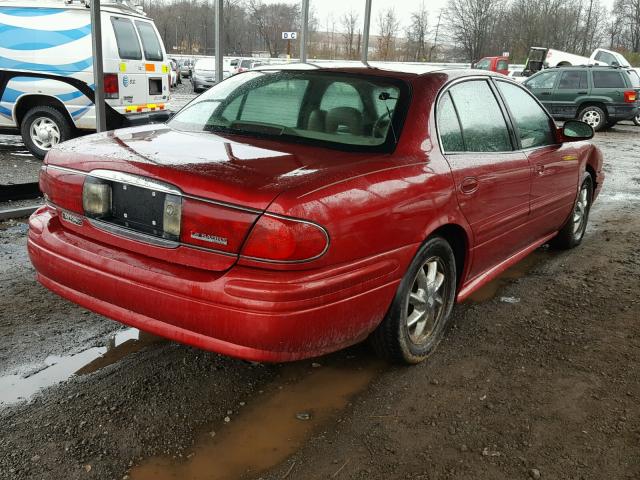 1G4HR54KX3U189198 - 2003 BUICK LESABRE LI MAROON photo 4