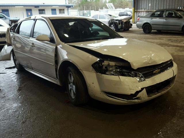 2G1WT57K891204951 - 2009 CHEVROLET IMPALA 1LT WHITE photo 1