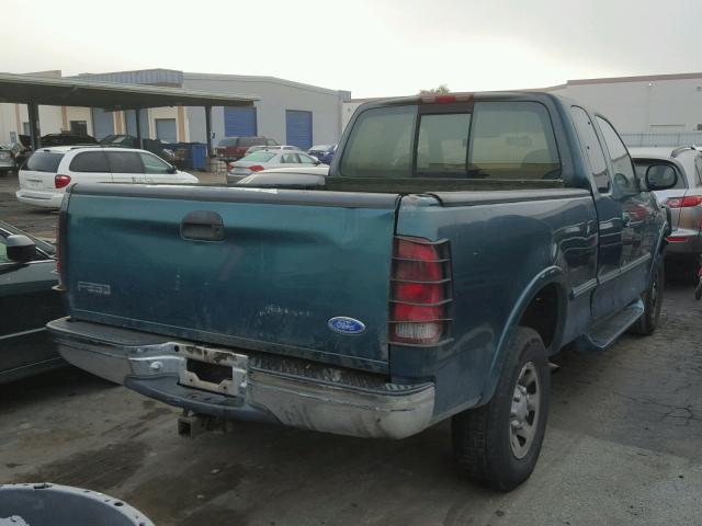 1FTFX28L7VKC41226 - 1997 FORD F250 GREEN photo 4