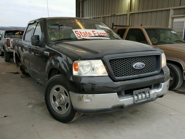 1FTRW12W74KC49080 - 2004 FORD F150 SUPER BLACK photo 1