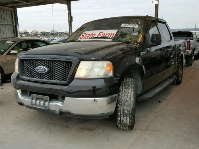 1FTRW12W74KC49080 - 2004 FORD F150 SUPER BLACK photo 2