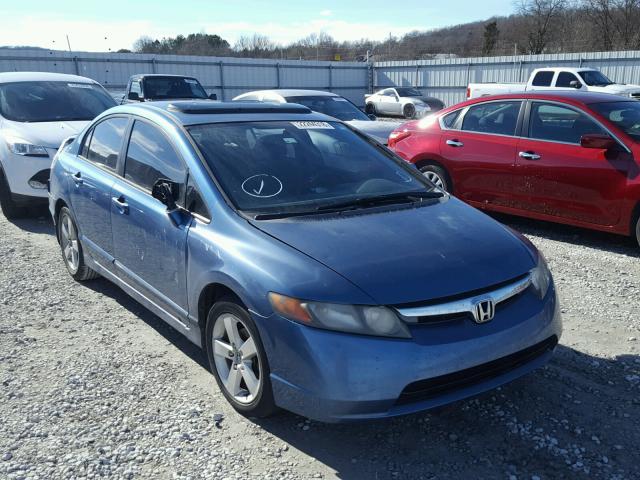 1HGFA16826L034038 - 2006 HONDA CIVIC EX ლურჯი ფოტო 1