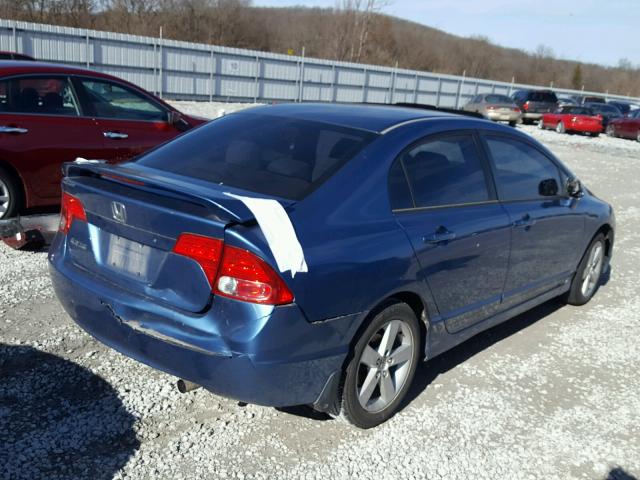 1HGFA16826L034038 - 2006 HONDA CIVIC EX ლურჯი ფოტო 4