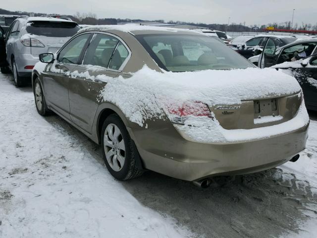 1HGCP36798A005087 - 2008 HONDA ACCORD EX BROWN photo 3