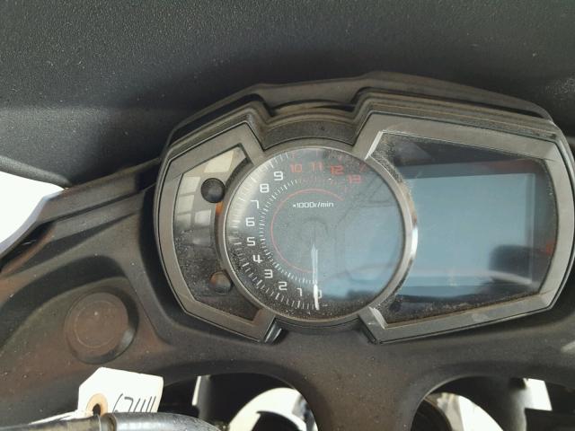 JKAEXEJ10HDA01009 - 2017 KAWASAKI EX650 J შავი ფოტო 8