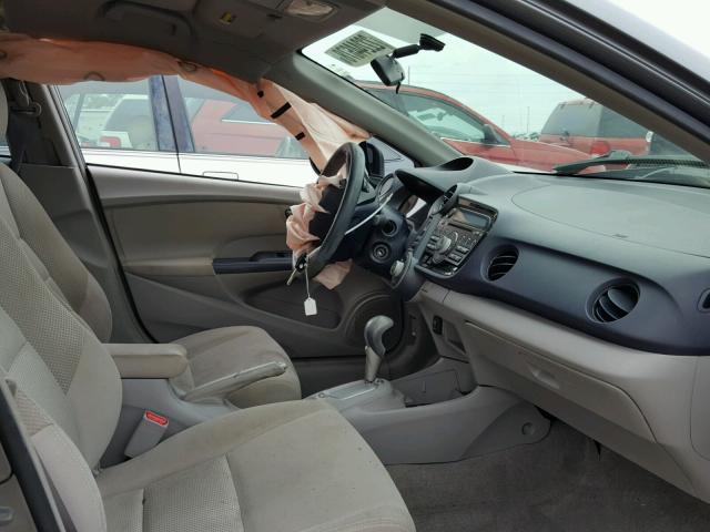 JHMZE2H7XAS010383 - 2010 HONDA INSIGHT EX GRAY photo 5