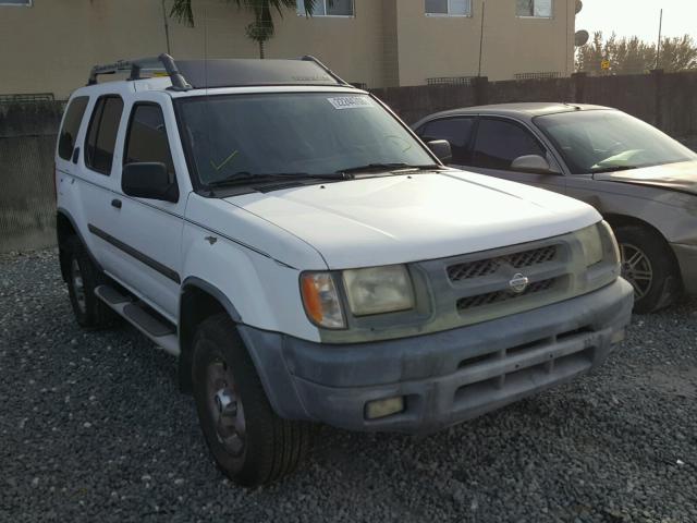 5N1ED28TX1C543677 - 2001 NISSAN XTERRA XE WHITE photo 1