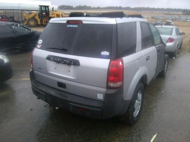 5GZCZ23DX5S858924 - 2005 SATURN VUE SILVER photo 4