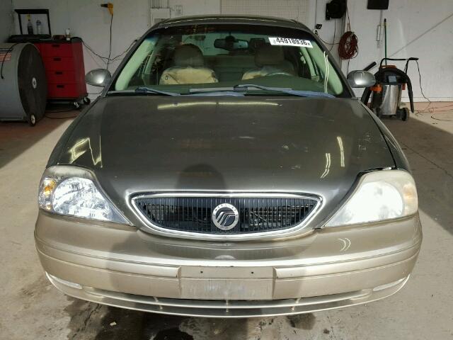 1MEFM55S62G619104 - 2002 MERCURY SABLE LS P GOLD photo 9