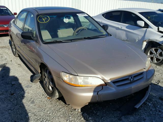 1HGCG56611A021776 - 2001 HONDA ACCORD EX TAN photo 1