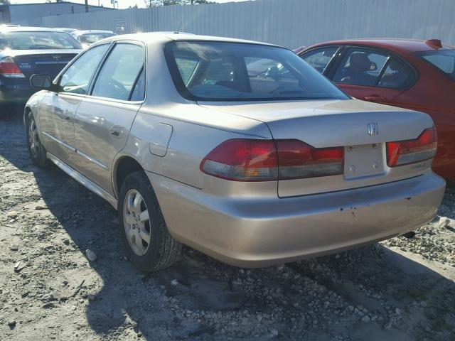 1HGCG56611A021776 - 2001 HONDA ACCORD EX TAN photo 3