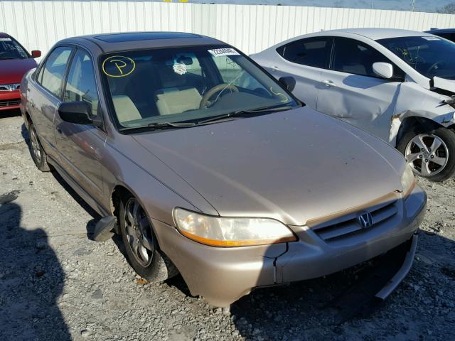 1HGCG56611A021776 - 2001 HONDA ACCORD EX TAN photo 9