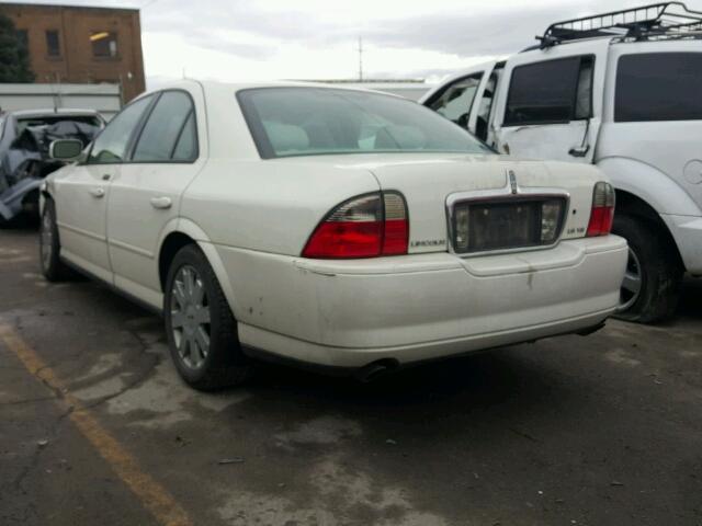 1LNHM87A24Y642730 - 2004 LINCOLN LS WHITE photo 3