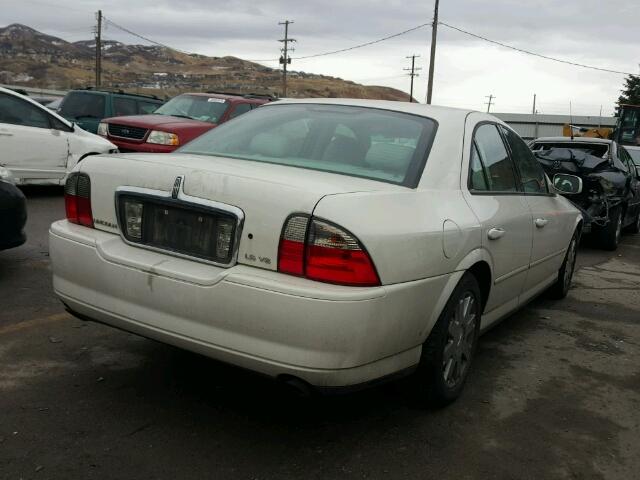 1LNHM87A24Y642730 - 2004 LINCOLN LS WHITE photo 4