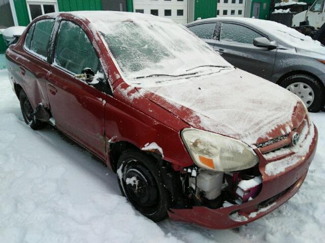 JTDBT123850357186 - 2005 TOYOTA ECHO RED photo 1