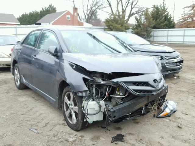 5YFBU4EEXDP155451 - 2013 TOYOTA COROLLA BA GRAY photo 1