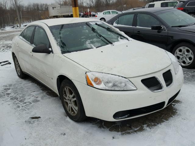 1G2ZG558164201989 - 2006 PONTIAC G6 SE1 WHITE photo 1