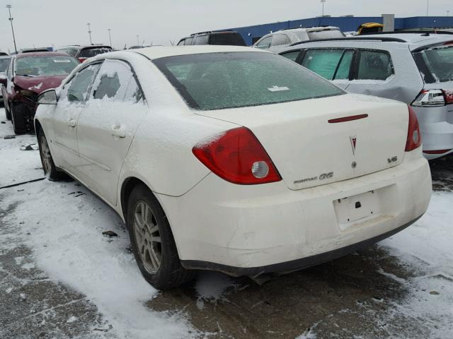 1G2ZG558164201989 - 2006 PONTIAC G6 SE1 WHITE photo 3